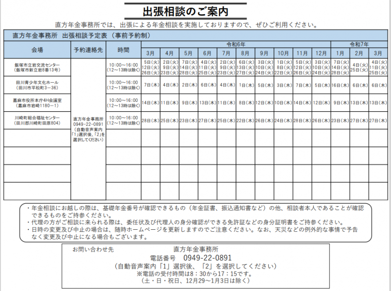 出張相談