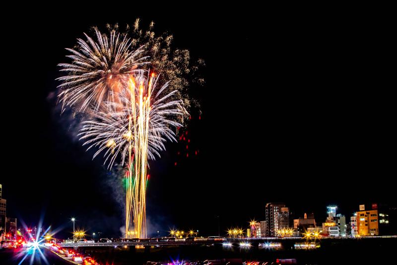 夜空の向日葵