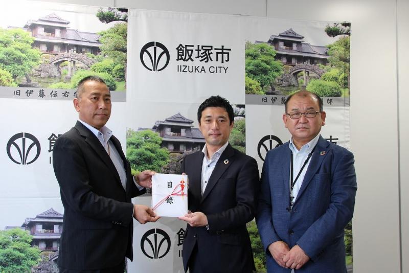 株式会社ジョイたまおき様贈呈式