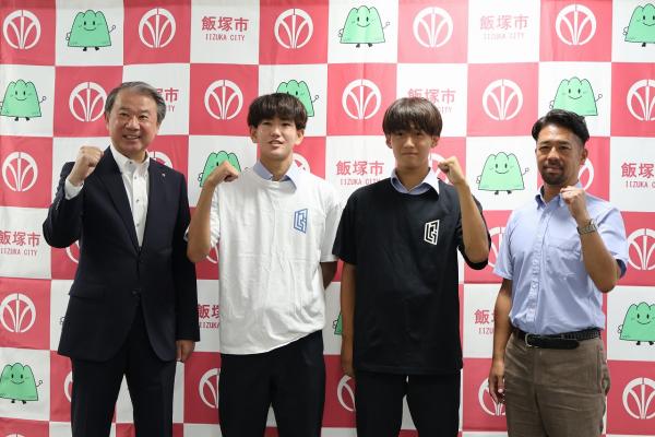 20250722飯塚高校サッカー部全国大会出場1