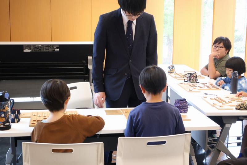 古賀悠聖六段の指導対局の画像