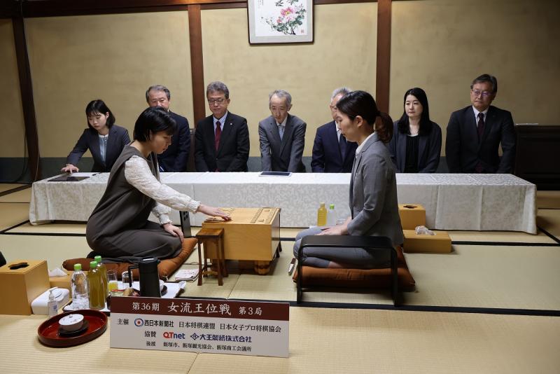 第36期女流王位戦五番勝負第3局の画像