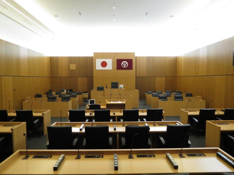 本庁舎7階本会議場の画像