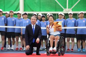 20250420国際車いすテニス大会3