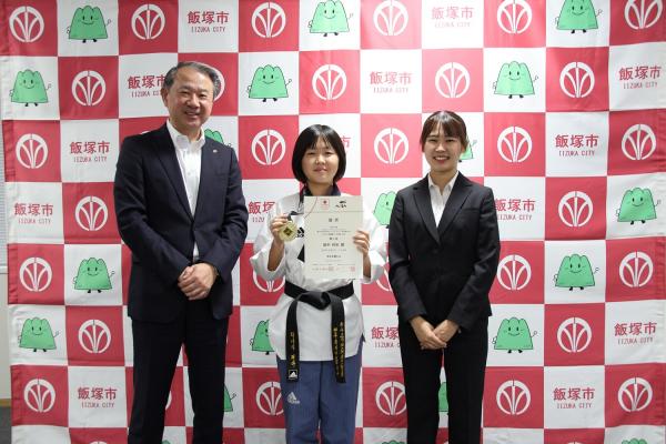 20251002市長表敬訪問（テコンドー）