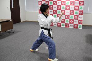 20251002市長表敬訪問（テコンドー）4