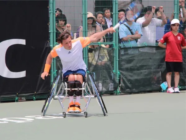 飯塚国際車いすテニス大会の画像