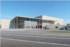 新体育館建設予定の画像