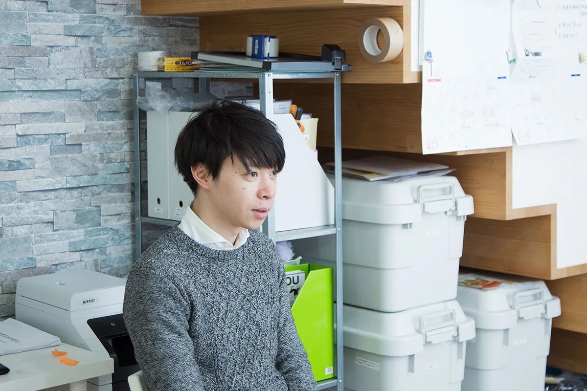 「当初は絶対継ぎたくないと頑なに思っていた」という安藤さんの画像