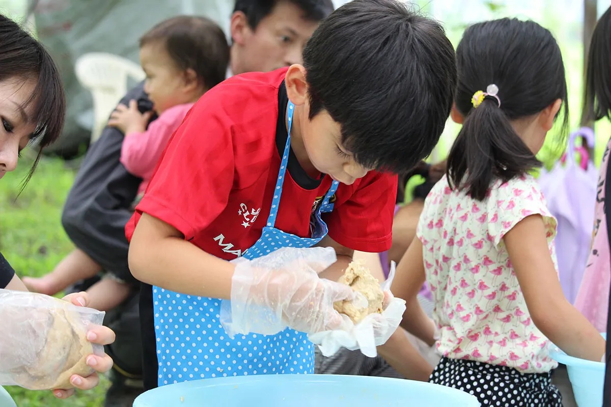 みそづくり教室の様子の画像