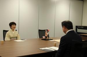報告の様子