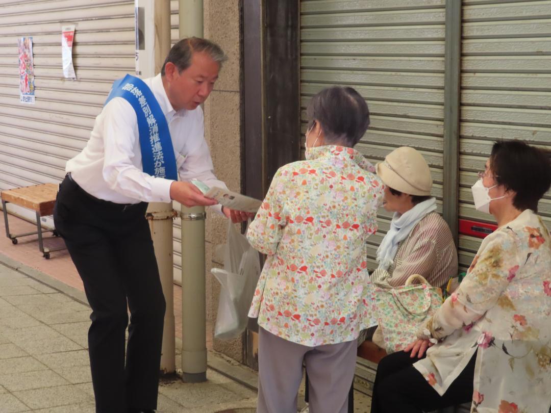 商店街　市長