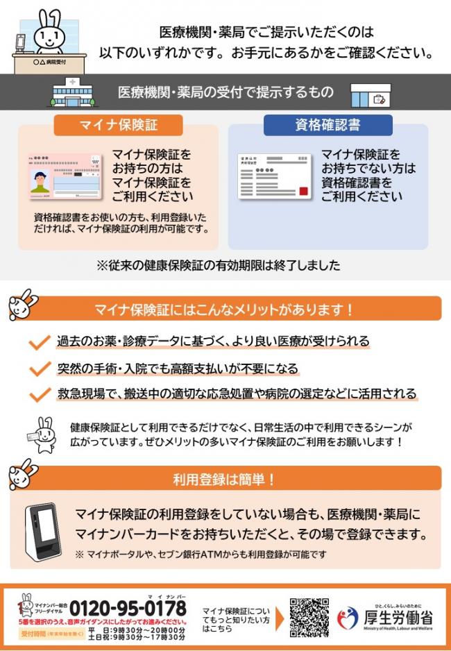 厚労省指定リーフレット
